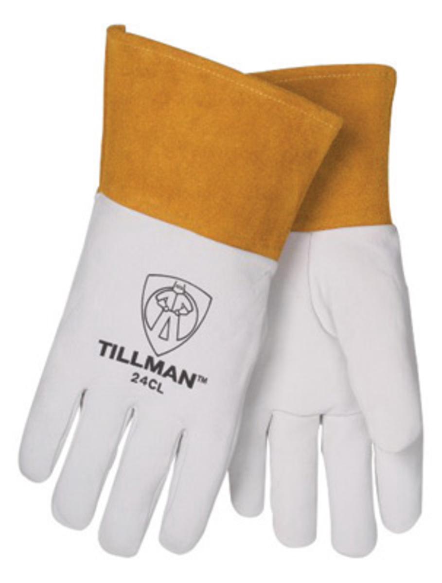 Black Tillman 44-L Large Top Grain Kidskin TIG Welding Gloves