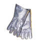 Tillman® X-Large 14" Silver Aluminized Carbon KEVLAR® Heat Resistant Gloves With Gauntlet Cuff, Wool Lining And Wing Thumb