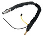 Tweco® 600 Amp QRA Series 1/16" Air Cooled Automatic MIG Gun - 4' Cable/