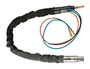 Tweco® 600 Amp QFA Series .030" - 1/8" Air Cooled Automatic MIG Gun - 4' Cable/