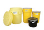 UltraTech 32" 1/4" X 41 1/4" Ultra-Overpacks® Yellow Polyurethane Spill Overpack