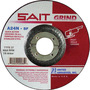 United Abrasives/SAIT 3" X 1/4" X 3/8"  24 Grit Aluminum Oxide Type 27 Grinding Wheel
