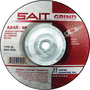 United Abrasives/SAIT 7" X 1/4" X 5/8" - 11"  24 Grit Aluminum Oxide Type 28 Grinding Wheel