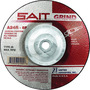 United Abrasives/SAIT 9" X 1/4" X 5/8" - 11"  24 Grit Aluminum Oxide Type 28 Grinding Wheel