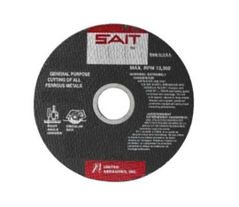 United Abrasives/SAIT 6" X .045" X 7/8"  60 Grit Aluminum Oxide Type 1 Cut Off Wheel