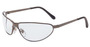 Honeywell Uvex Tomcat® Gray Safety Glasses With Clear Anti-Scratch Lens