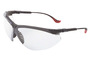 Honeywell Uvex Genesis XC™ Black Safety Glasses With Gray Anti-Scratch/Mirror/Hard Coat Lens