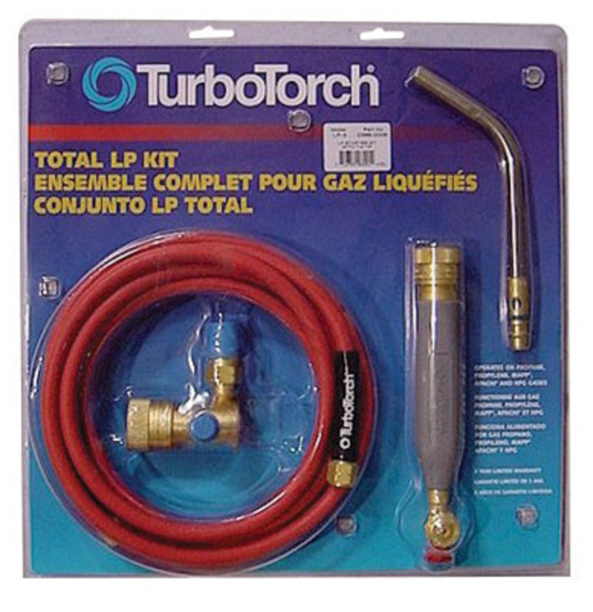 0386-0821 Proline153; Self Lighting Replacement Tip TurboTorch PL-3T Tip Swirl-MAP-Pro/LP Gas-1300BTU 
