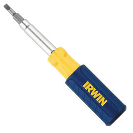 IRWIN® Vise-Grip® 6" Blue/Yellow S-2 Grade Steel 9-in-1 Multi-Tool Screwdriver