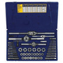 IRWIN® Hanson® High Carbon Steel Combination Set (Includes (5) Machine Screw 6 - 32 NC thru 12 - 24 NC Size Die, (16) Fractional 1/4 in - 20 NC thru 3/4 in - 16 NF Tap Size Die, Pipe 1/8 in - 27 NPT Size Die, Handles Size Die, Dies Size Die, Tap Wrench Size Die And Pitch Gauge And Plastic Case) (53 Piece)