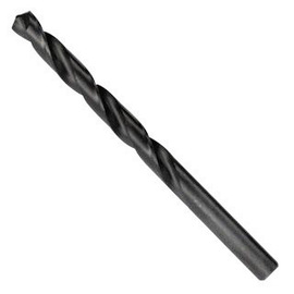 IRWIN® HANSON®/Series 635 1/4" X 4" Straight Shank Black Oxide Coated Jobber Length Drill Bit