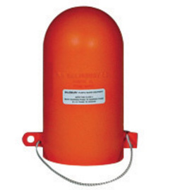 Salisbury by Honeywell 8" X 16" Orange Polyethylene Universal Hot Cover (For Use With Cable Terminators)