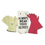 Salisbury by Honeywell Size 9 Red Rubber Class 0 Linesmens Gloves