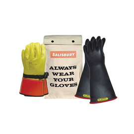 Salisbury by Honeywell Size 10.5 Black Rubber Class 2 Linesmens Gloves