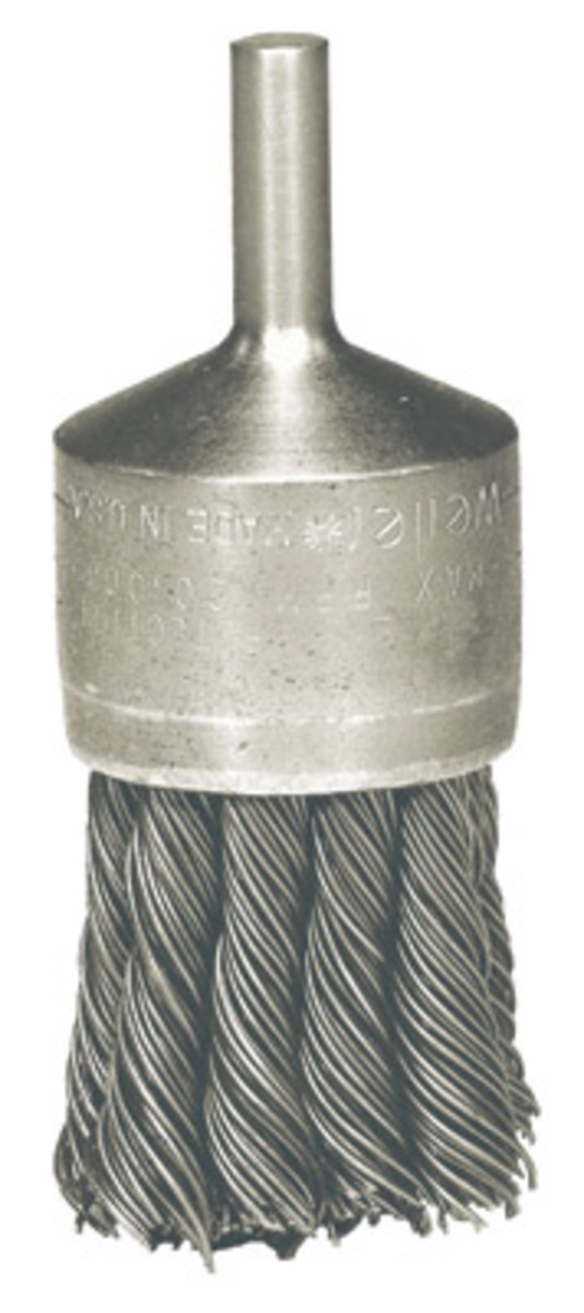 1-1/8 WEILER 10028 Knot Style Wire End Brush Diameter Pack of 2 