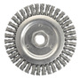 Weiler® 4 1/2" X 5/8" - 11 Dualife™ Roughneck® Stainless Steel Twist Knot Wire Wheel Brush