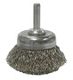 Weiler® 1 3/4" X 1/4" Stainless Steel Crimped Wire Cup Brush