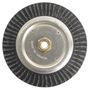 Weiler® 7" X 5/8" - 11 Dualife™ Polyflex™ Roughneck® Steel Crimped Wire Encapsulated Wheel Brush