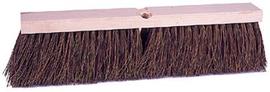 Weiler® Garage Broom Head With 18" Wood Block And 4" Palmyra Fill