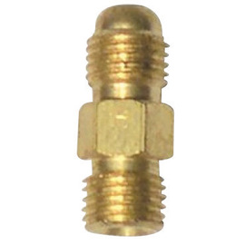 Miller® Weldcraft® 3/8" - 24 Brass Power Cable Coupler For Air Cooled WP-9 And WP-17 Torch