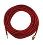 Miller® Weldcraft® 25' 2 Piece Red Braided Power Cable For 410 Amp Water Cooled Crafter™ CS410 Torch