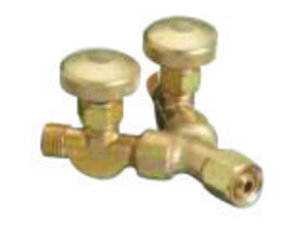 Western Ind. Fittings 2 Outlet Brass Valve