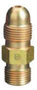 Western 51 CGA-510 X CGA-300 Brass Cylinder To Regulator Adapter