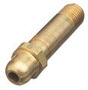 Western 1/4" NPT Male X 3" Brass Regulator Nipple, CGA-577 (For Pressures Up To 3000 psig)
