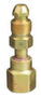 Western CGA-500 X CGA-590 Brass Cylinder To Regulator Adapter