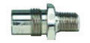 Western 1/4" NPT Male DISS 1040 - A 3/4" - 16 UNF Chrome Plated Brass 200 psi Body Adapter