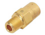 Western® 1/4" NPT Inlet Brass 3 - 70 psig Relief Valve Pipe Away Adapter