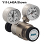Airgas® Model L545A Aluminum Specialty High Purity Single Stage Mini Regulator With 1/8" FNPT Connection And SS Diaphragm