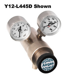 Airgas® Model L445ALB180 Stainless Steel Specialty High Purity Two Stage Mini Regulator With CGA x 1/8" FNPT Connection