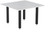 Siegmund 47" X 47" X 4" Steel Welding Table (With 4 24" - 37" Height Adjustable Legs)