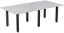 Siegmund 94" X 47" X 4" Steel Welding Table (With 6 24" - 37" Height Adjustable Legs)