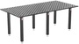 Siegmund 48" X 96" X 4" Steel/Plasma Nitride Welding Table (With 6 22" - 38" Height Adjustable Legs)