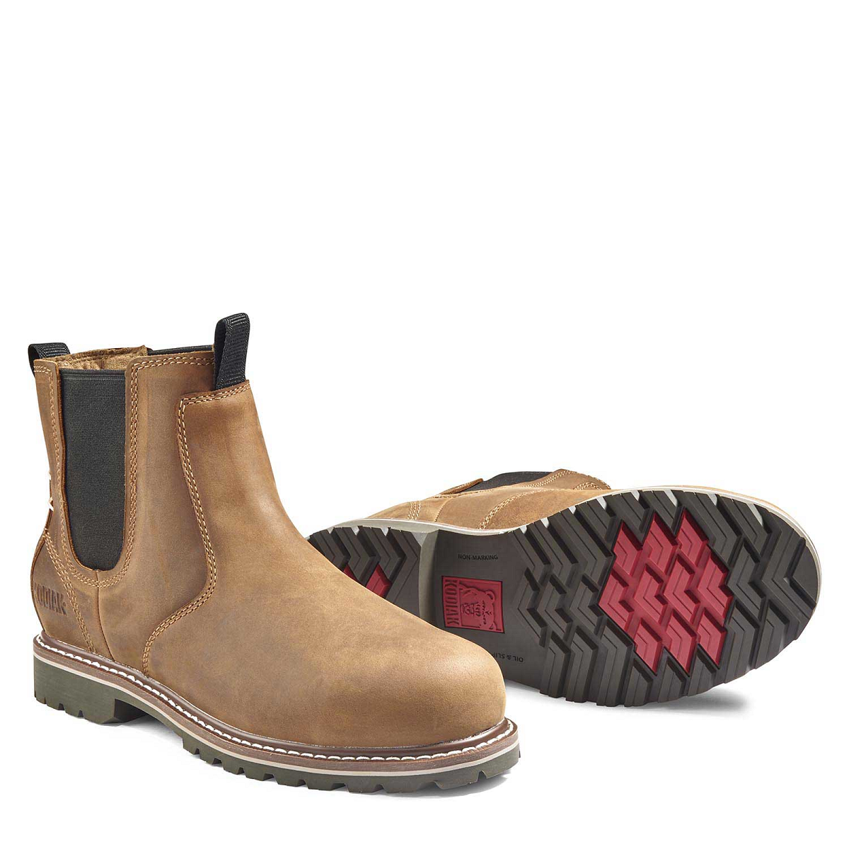 Airgas R30R8115B095M Workwear Outfitters Size 9.5 Black Terra Suede Leather Composite Toe Shoes With Direct Injected PU Midsole And Outsole