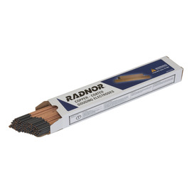 RADNOR™ 1/8" X 12" DC Pointed Copperclad Arc Gouging Electrode (100 Each Per Box)