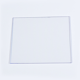 RADNOR™ 4 1/2" X 5 1/4" Clear Polycarbonate Inside Cover Plate