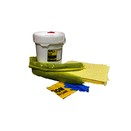RADNOR™ 9 lbs Yellow Polypropylene Spill Kit