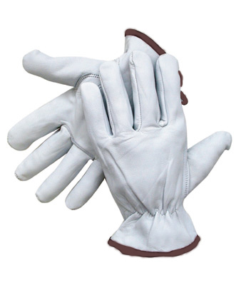 RADNOR™ Large Natural Goatskin Unlined Drivers Gloves
