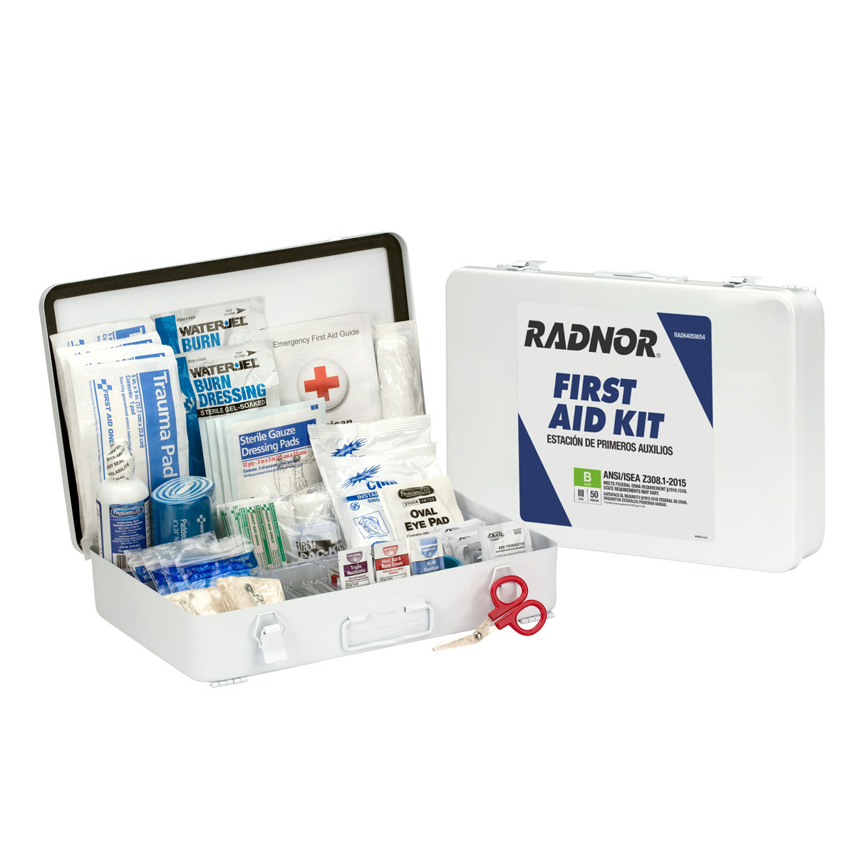 Class B 50 Person Bulk ANSI B, First Aid Kit-Type III