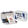 RADNOR™ White Metal Portable Or Wall Mounted 10 Person 10 Unit First Aid Kit