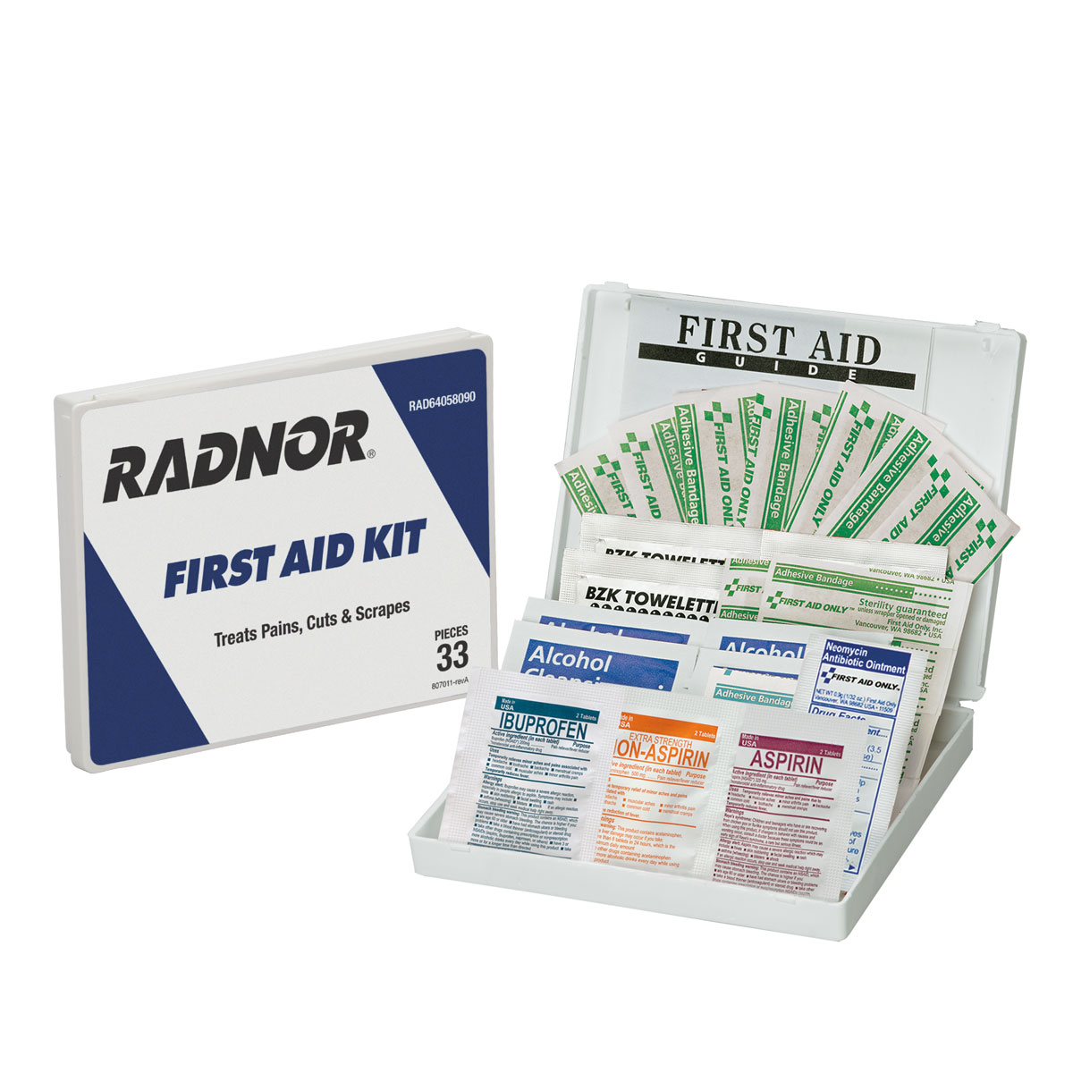 RADNOR White Lens Cleaning Tissue 760/Pack 10 Units