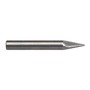 RADNOR™ SM-1SC 1/4" X 1/2" Pointed Cone Shape Single Cut Carbide Burr