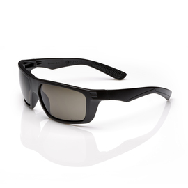 RADNOR™ Dynamo™ Black Safety Glasses With Gray Anti-Scratch Lens