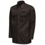 RADNOR™ Small Gray Cotton Flame Resistant Welding Shirt With Snap Front Closure