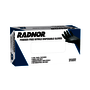 RADNOR™ Medium Black 4 mil Nitrile Industrial Grade Powder-Free Disposable Gloves (100 Gloves Per Dispenser Box)
