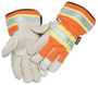 RADNOR™ X-Large Hi-Viz Orange PIP® Pigskin And Polyester 3M™ Thinsulate™ Foam Lined Cold Weather Gloves