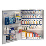 RADNOR™ White Metal Wall Mount 150 Person/X-Large First Aid Cabinet